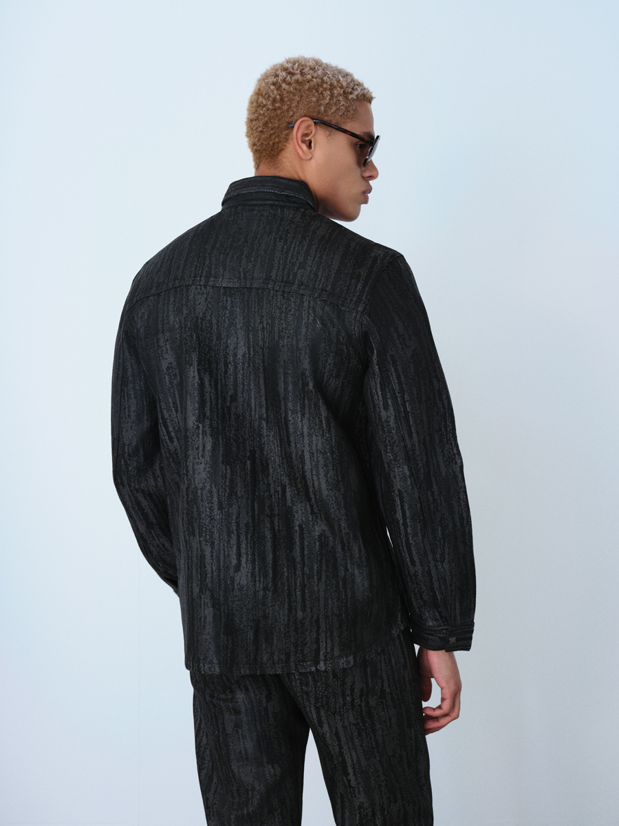 Oversize Fit Erkek Gömlek U.kol