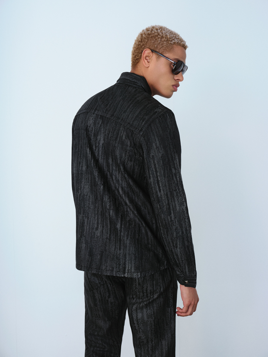 Oversize Fit Erkek Gömlek U.kol