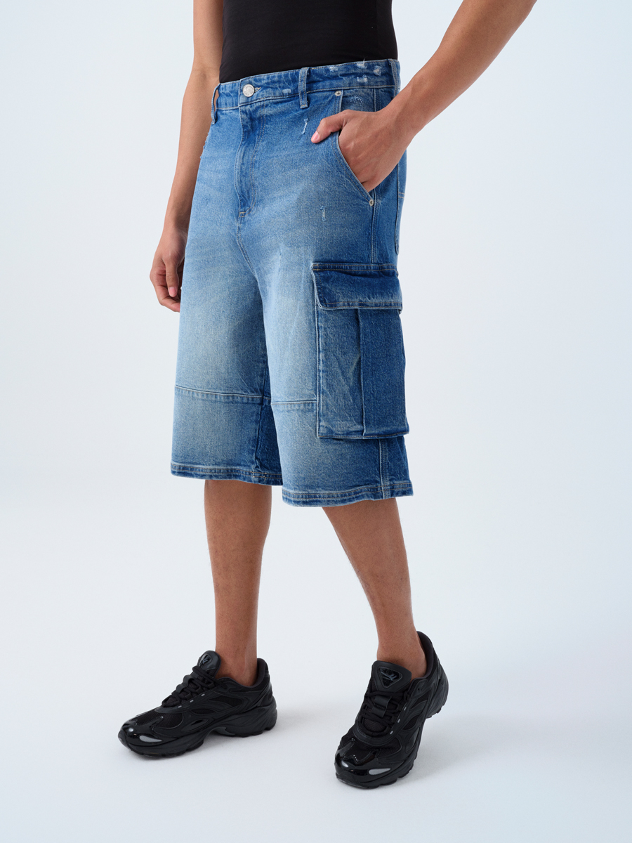 Baggy Fit Erkek Şort