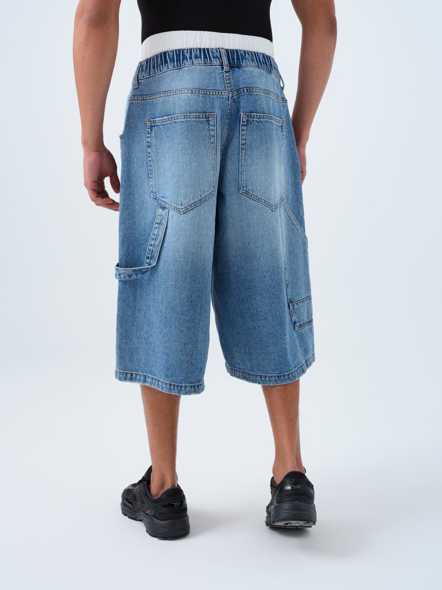 Baggy Fit Kadın Kapri