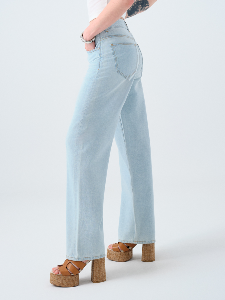 Wide Leg Regular Fit Kadın Pantolon