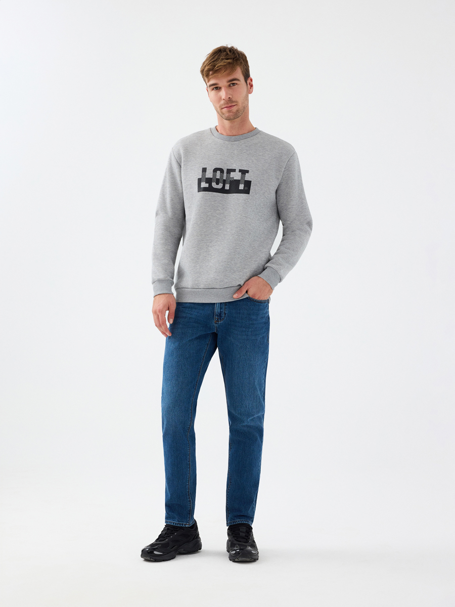 Regular Fit Erkek Sweatshirt