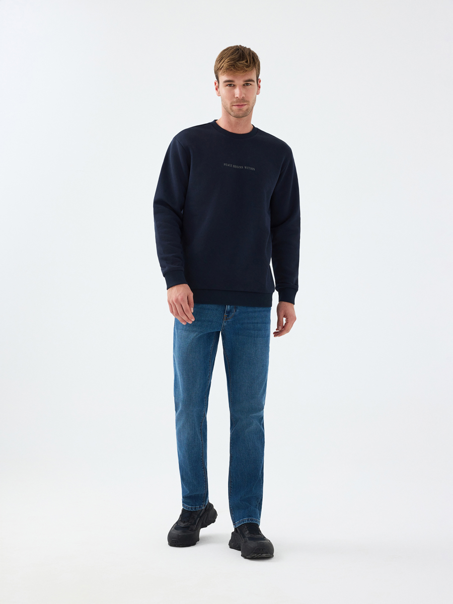 Regular Fit Erkek Sweatshirt