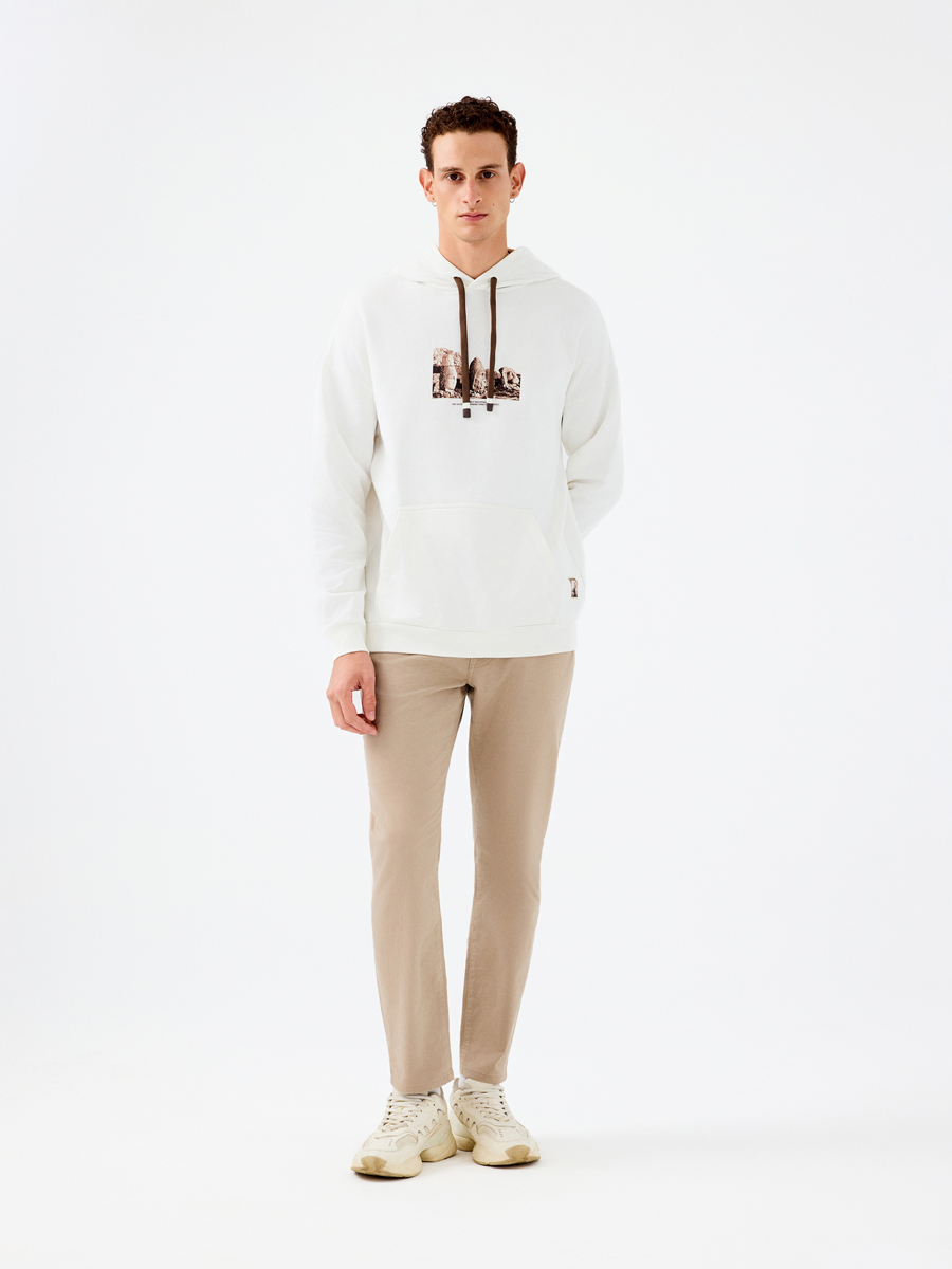 Oversize Fit Erkek Sweatshirt