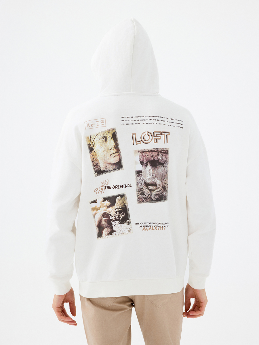 Oversize Fit Erkek Sweatshirt