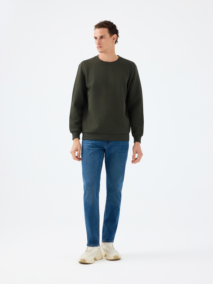 Regular Fit Erkek Sweatshirt