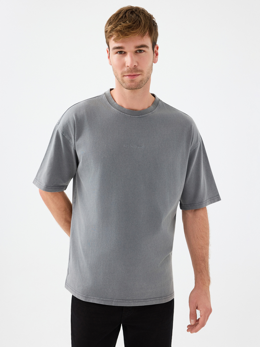 Oversize Fit Erkek Tshirt K.kol