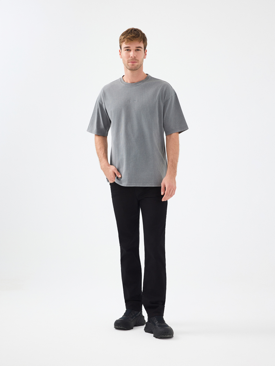 Oversize Fit Erkek Tshirt K.kol