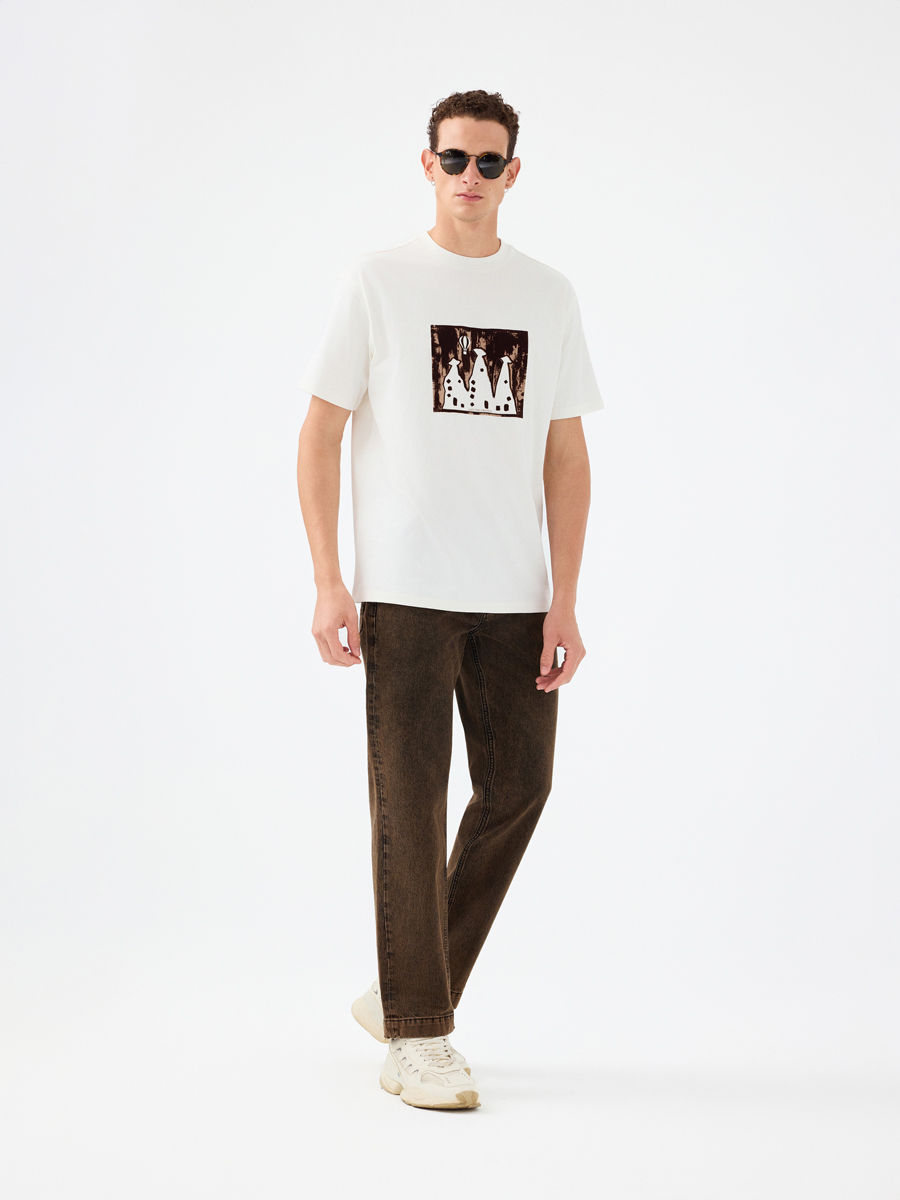 Loose Fit Erkek Tshirt K.kol