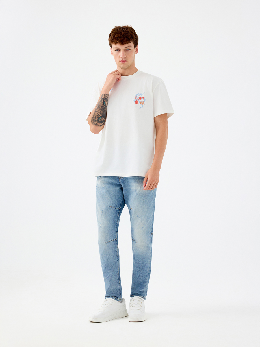 Loose Fit Erkek Tshirt K.kol