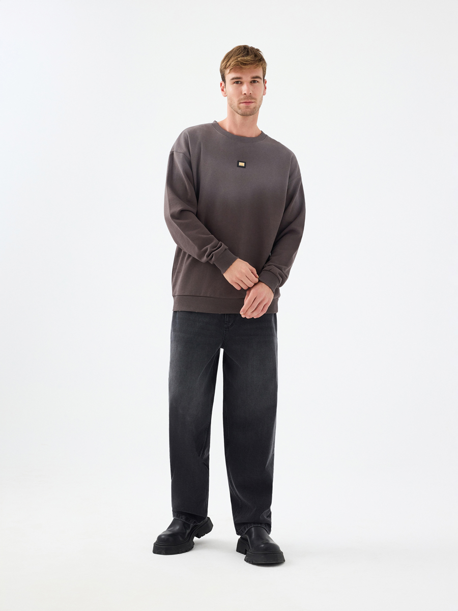 Loose Fit Erkek Sweatshirt