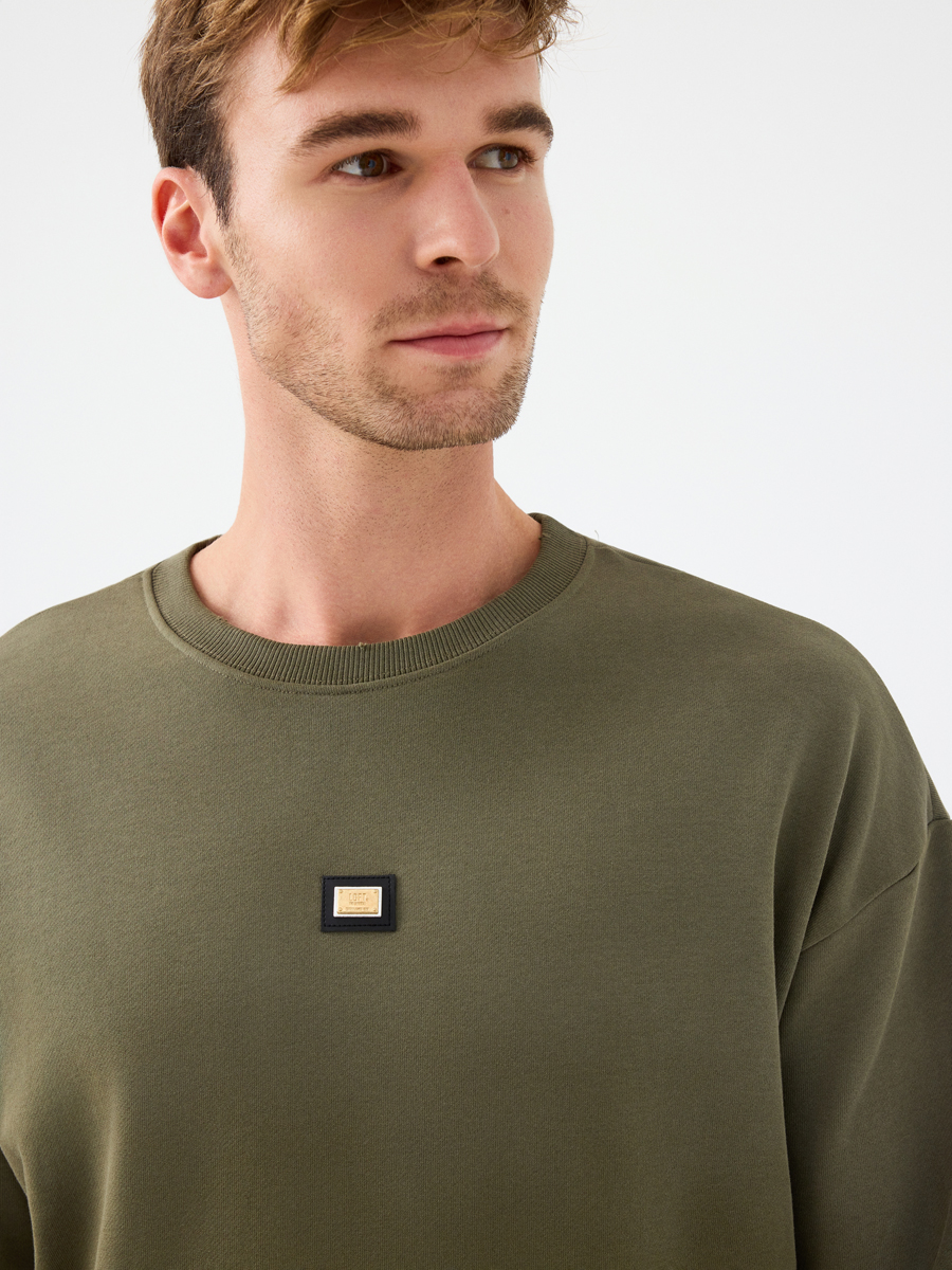 Loose Fit Erkek Sweatshirt