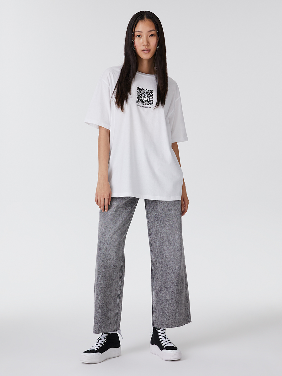 Oversize Kadın Tshirt K.kol