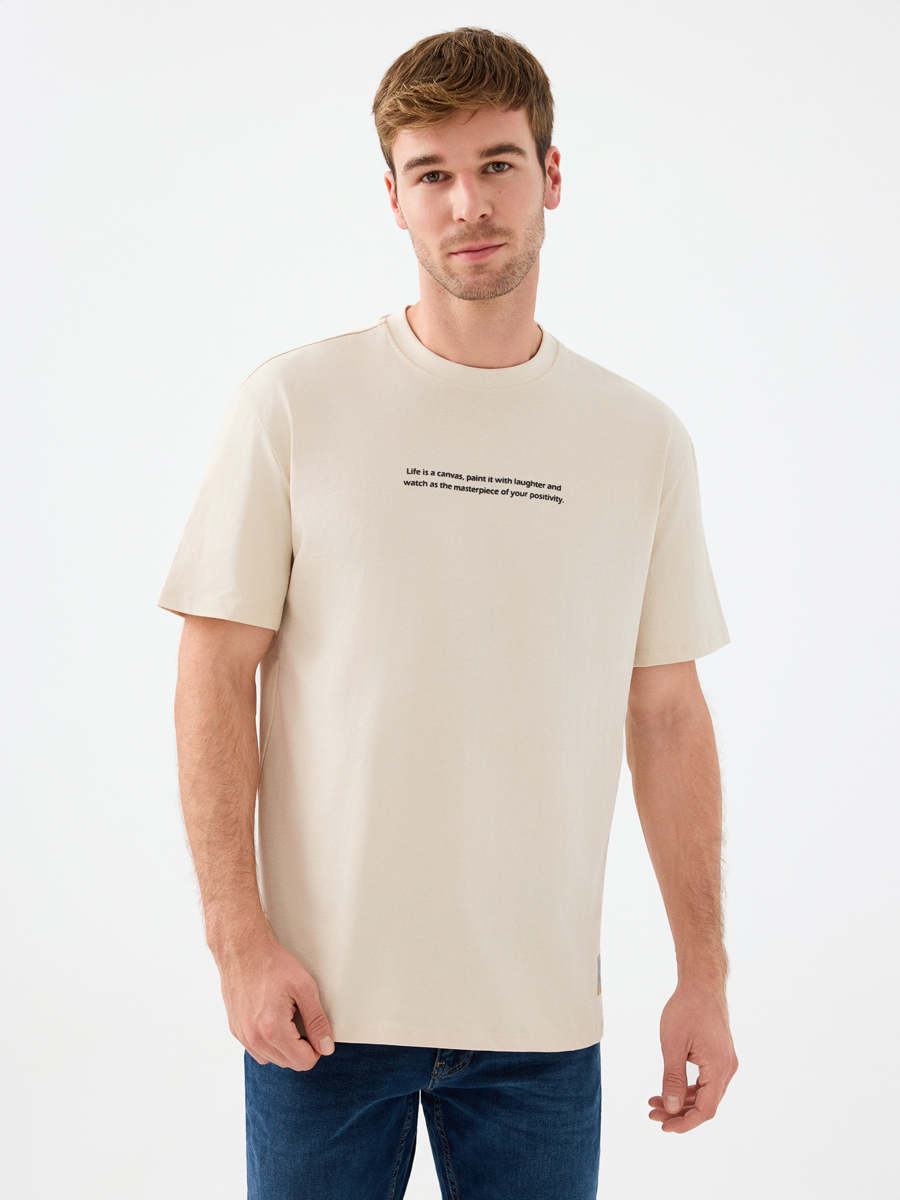 Loose Fit Erkek Tshirt K.kol