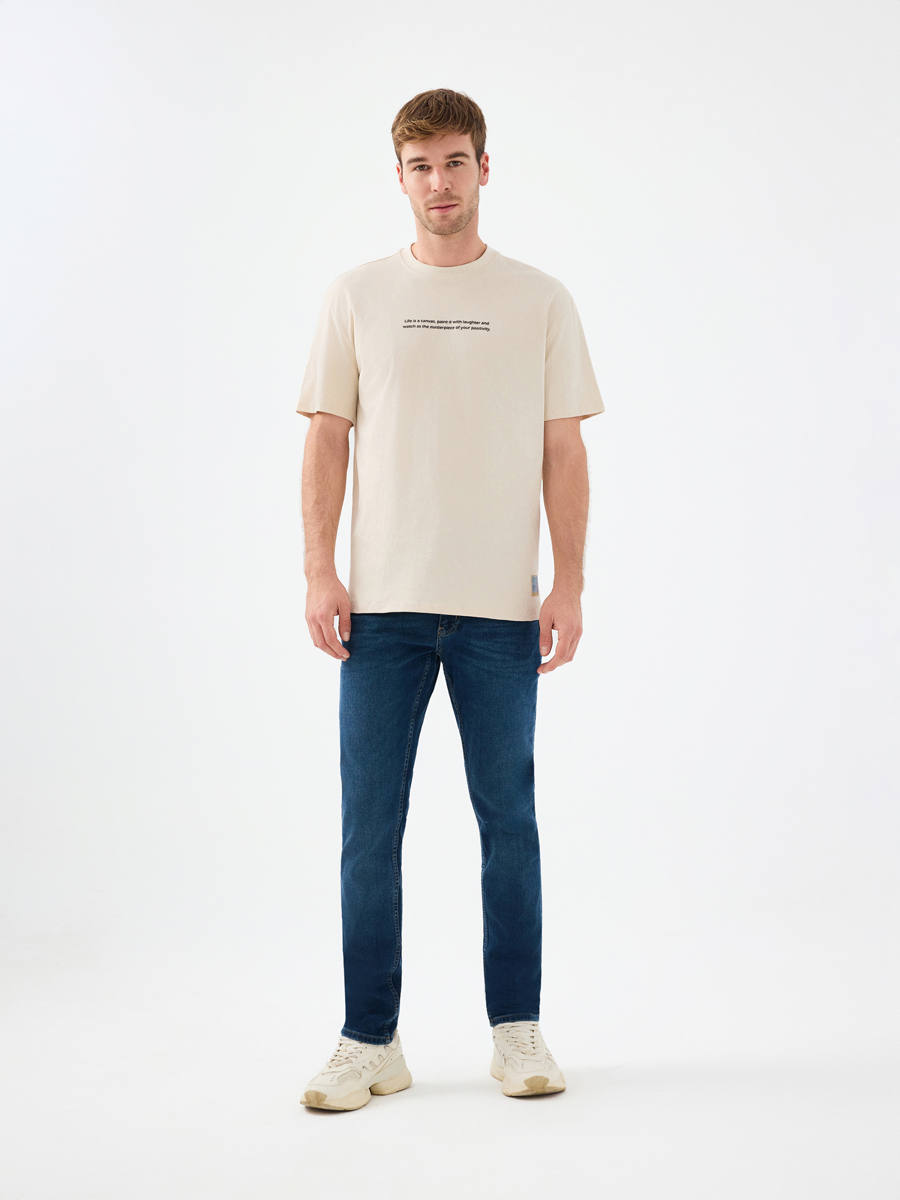 Loose Fit Erkek Tshirt K.kol