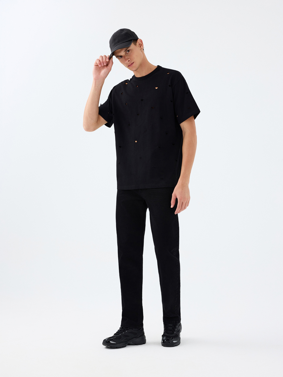 Loose Fit Erkek Tshirt K.kol