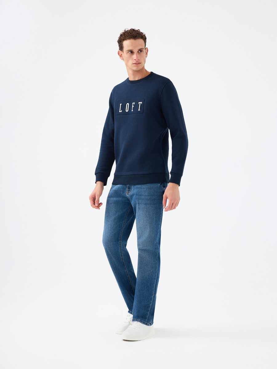Regular Fit Erkek Sweatshirt