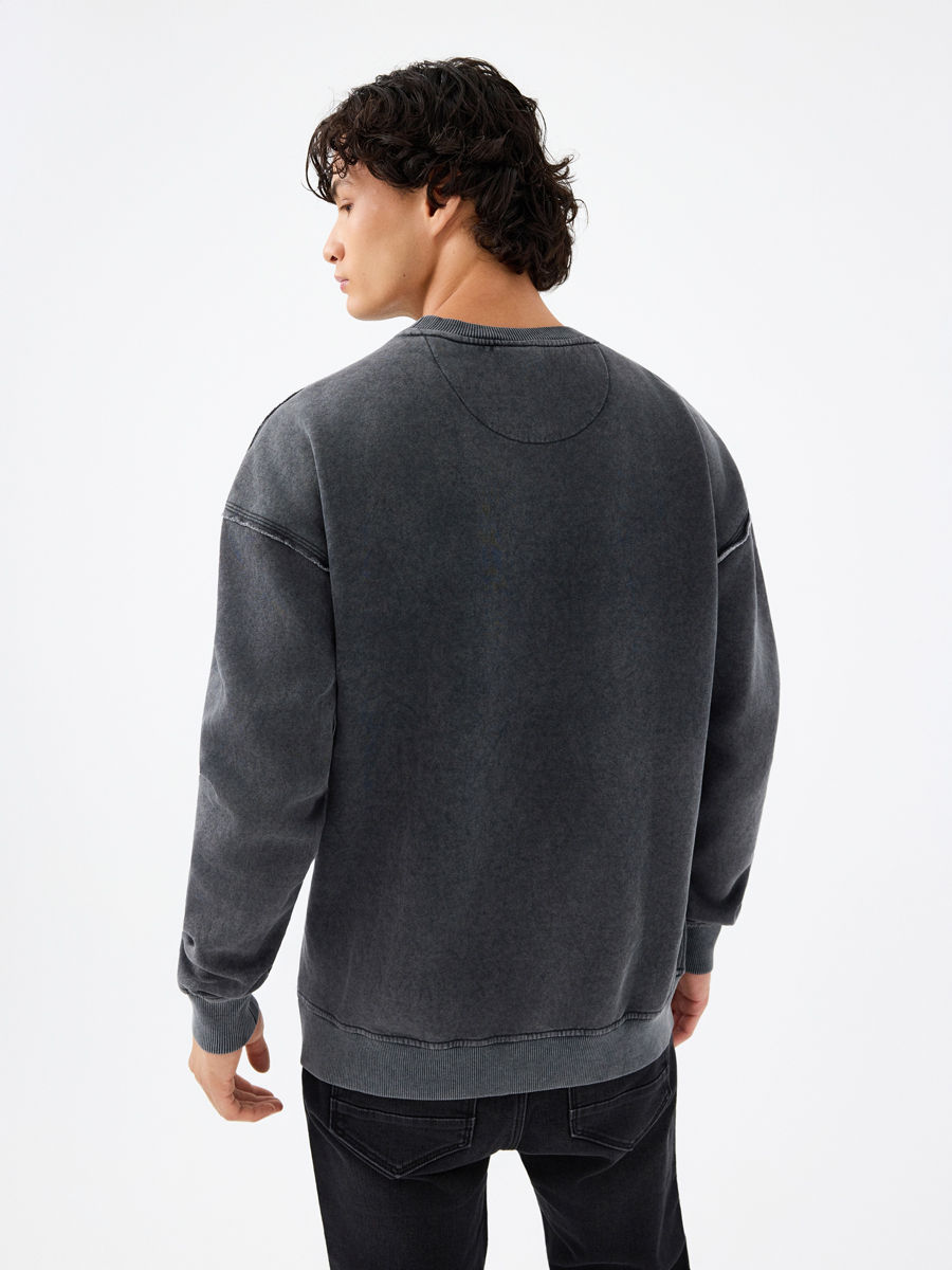 Oversize Fit Erkek Sweatshirt