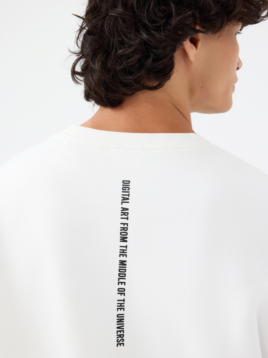 Oversize Fit Erkek Sweatshirt