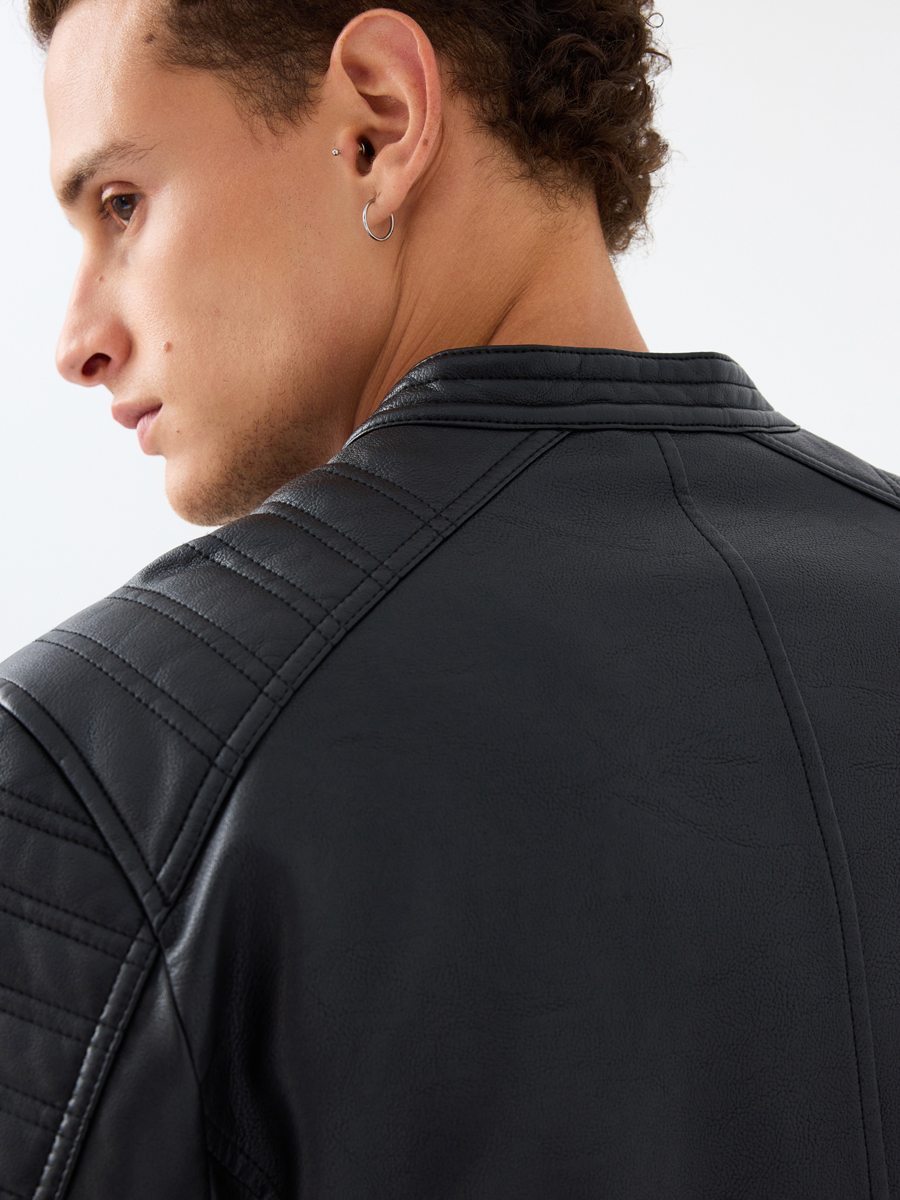 Regular Fit Erkek Mont Pu