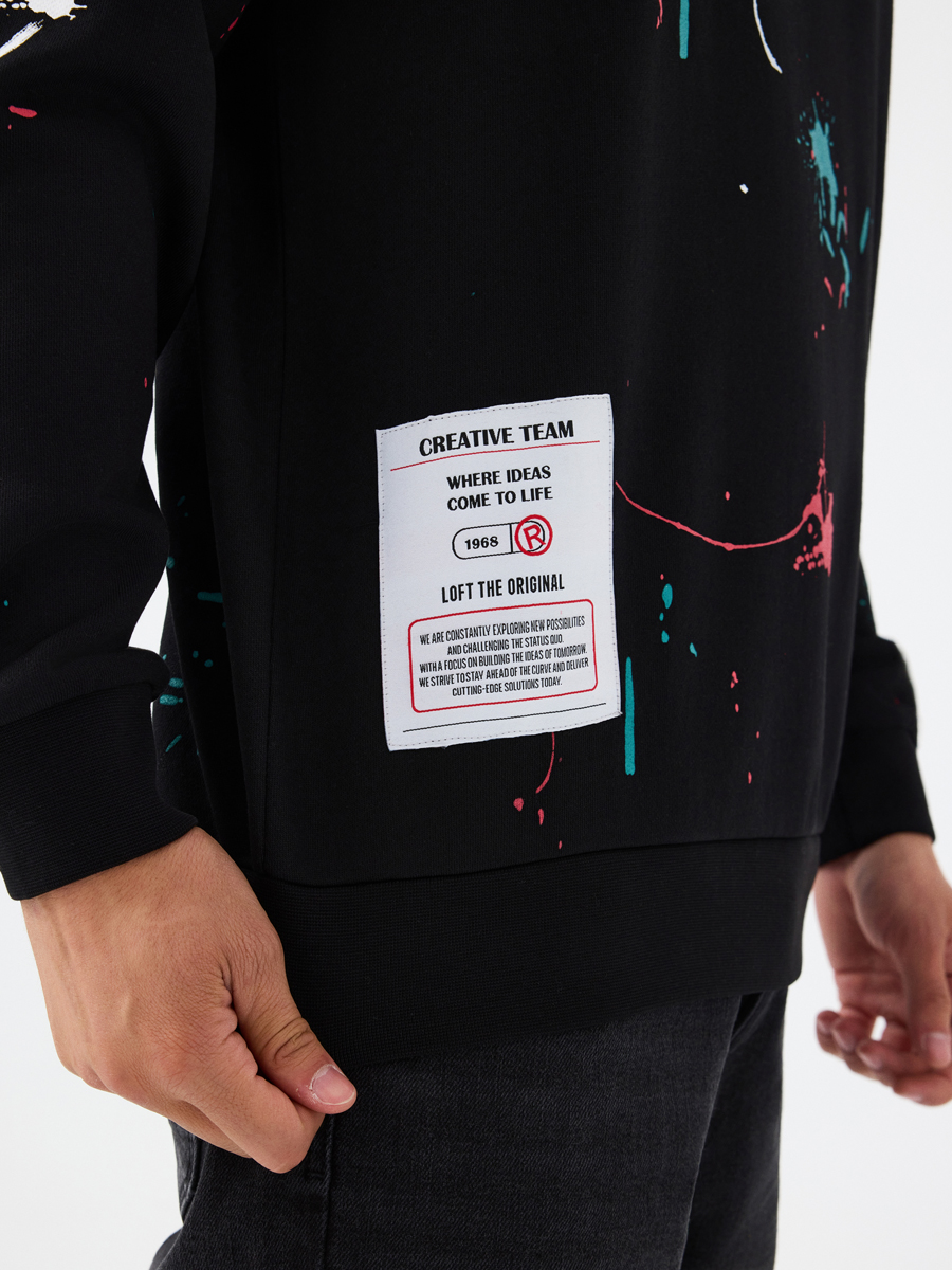Relax Fit Erkek Sweatshirt