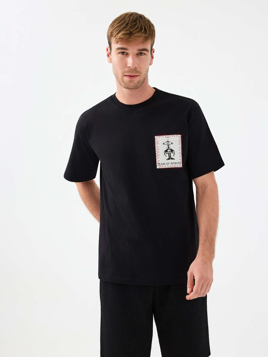 Loose Fit Erkek Tshirt K.kol
