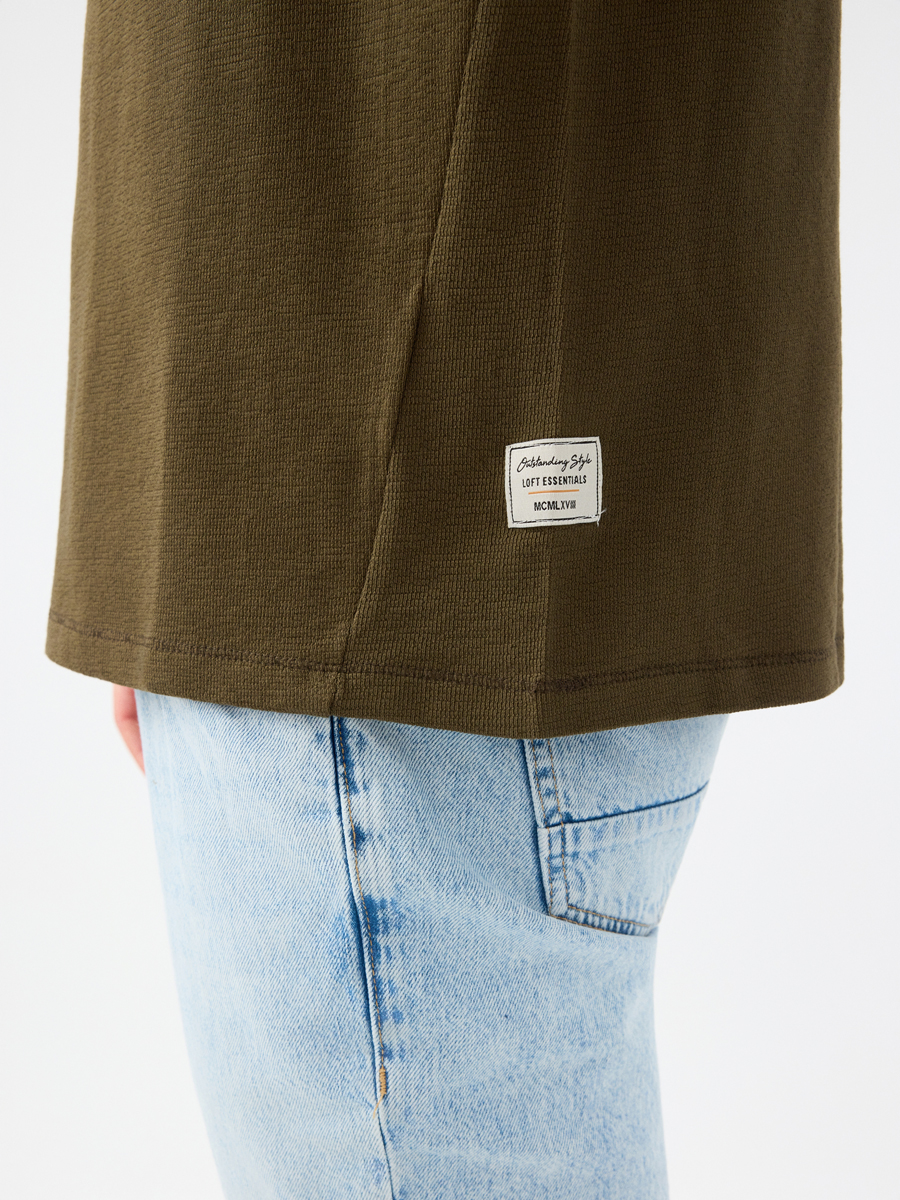 Loose Fit Erkek Tshirt K.kol