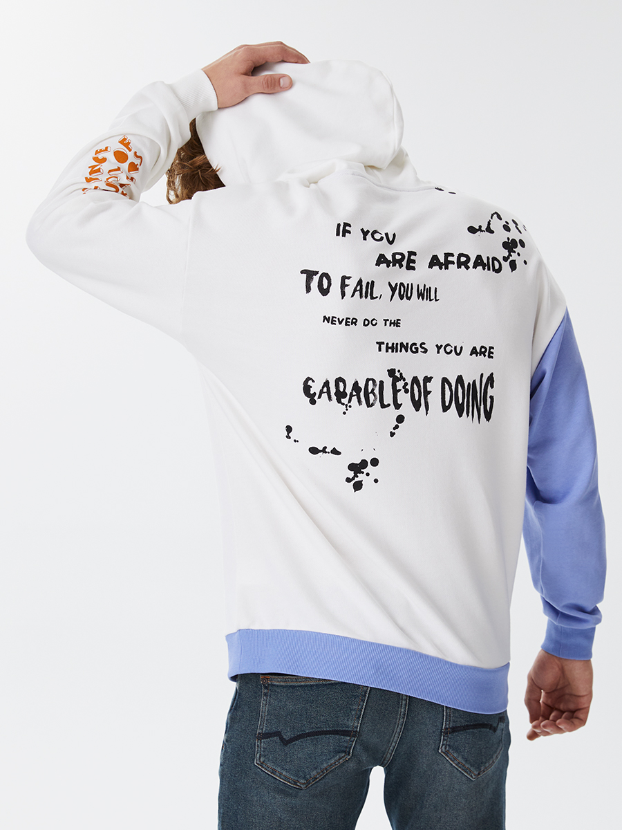 Oversize Fit Erkek Sweatshirt