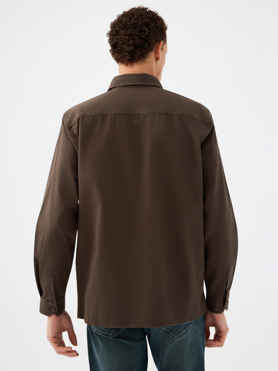 Relax Fit Erkek Gömlek U.kol