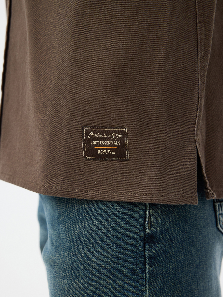 Relax Fit Erkek Gömlek U.kol