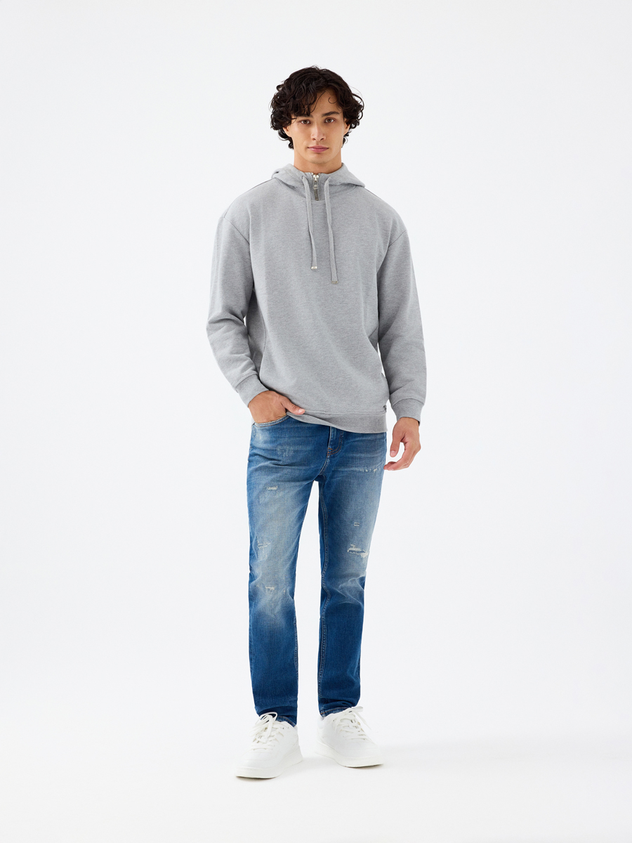 Relax Fit Erkek Sweatshirt