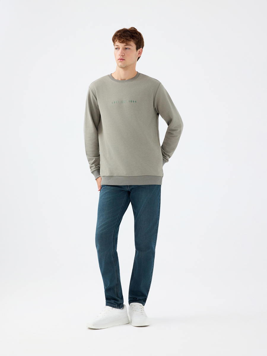 Regular Fit Erkek Sweatshirt
