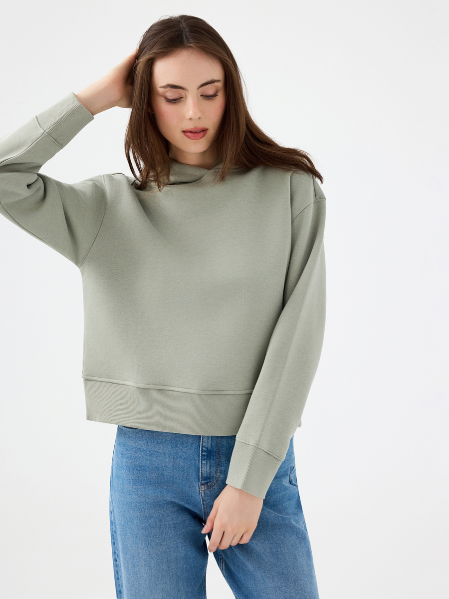 Oversize Fit Kadın Sweatshirt