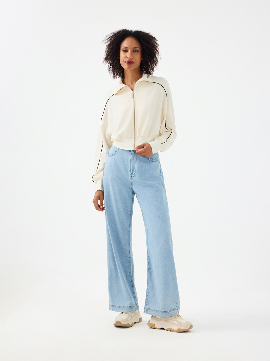 Wide Leg Regular Fit Kadın Pantolon