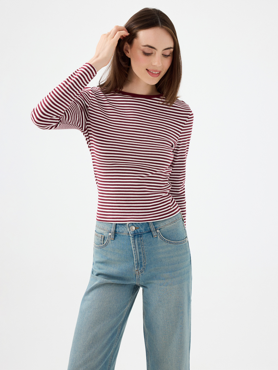 Slim Fit Kadın Tshirt U.kol