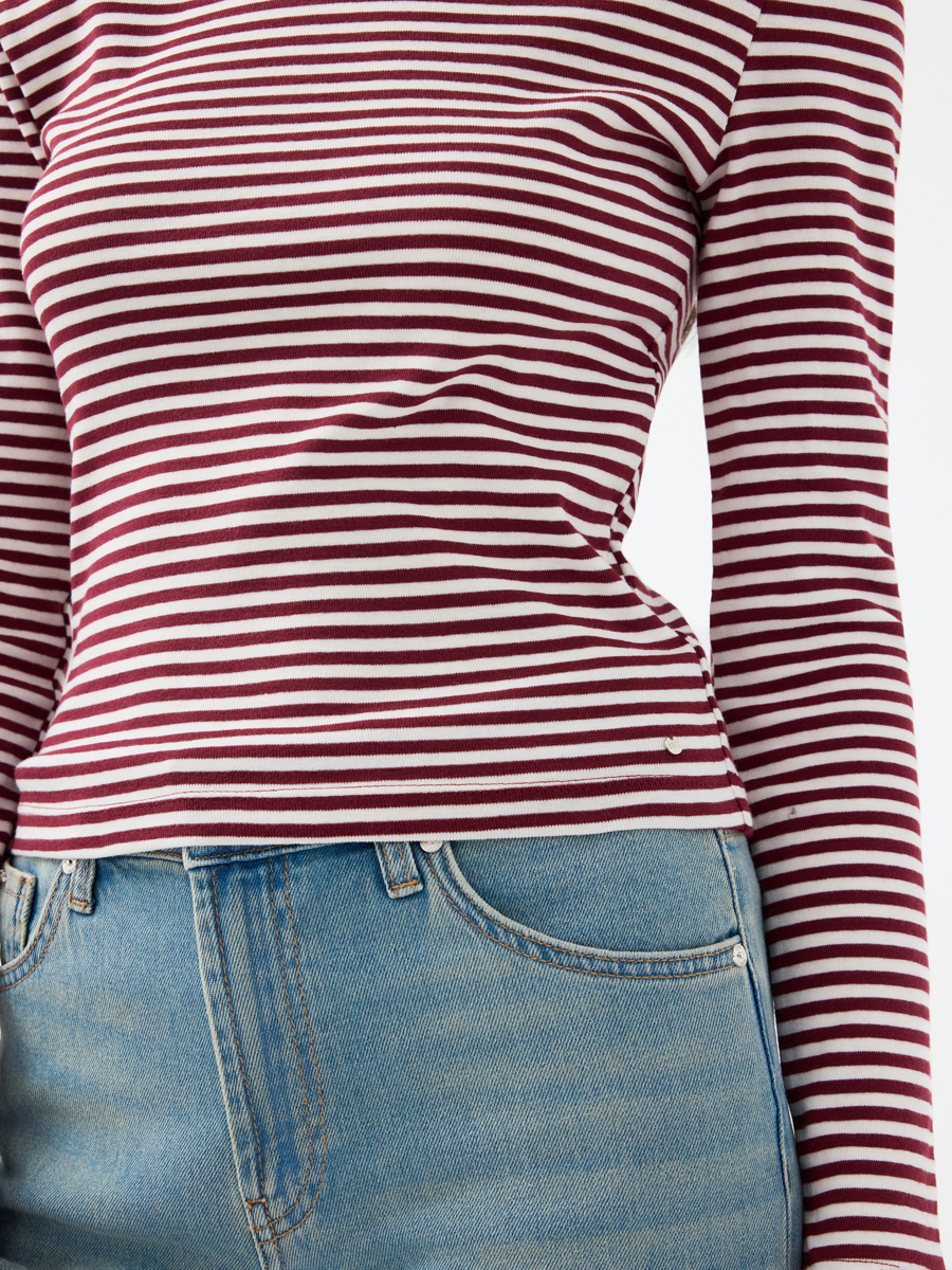Slim Fit Kadın Tshirt U.kol