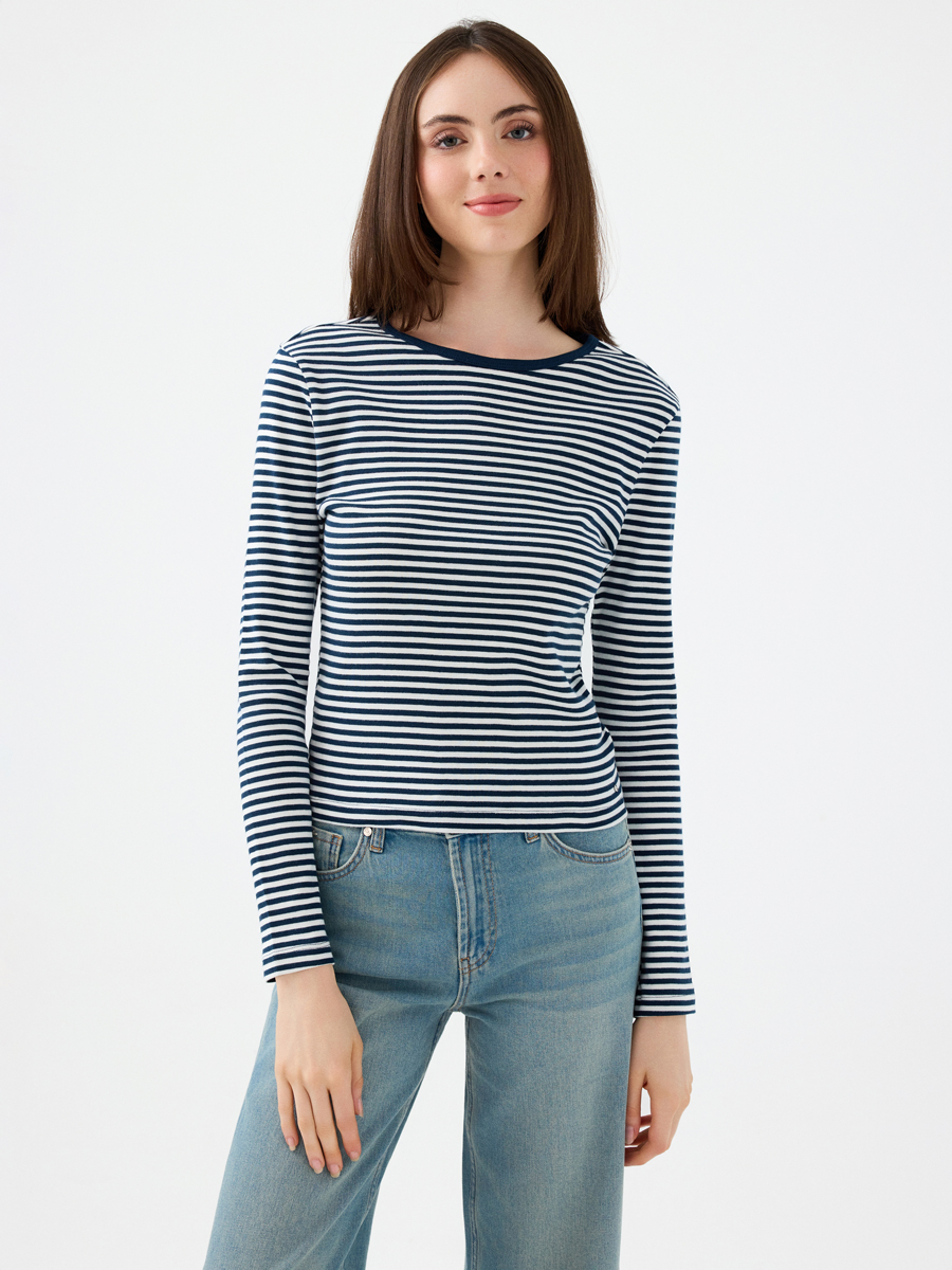 Slim Fit Kadın Tshirt U.kol