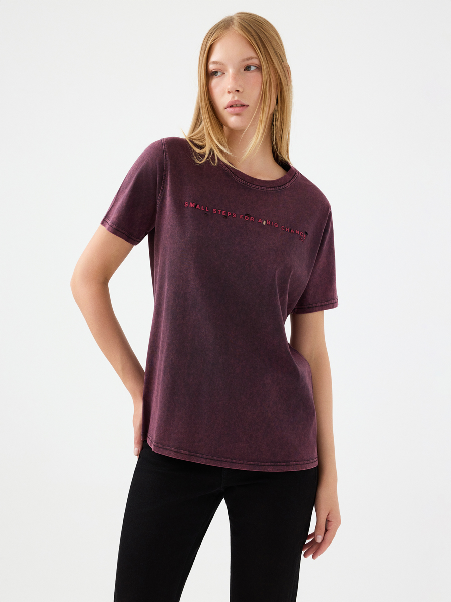Regular Fit Kadın Tshirt K.kol