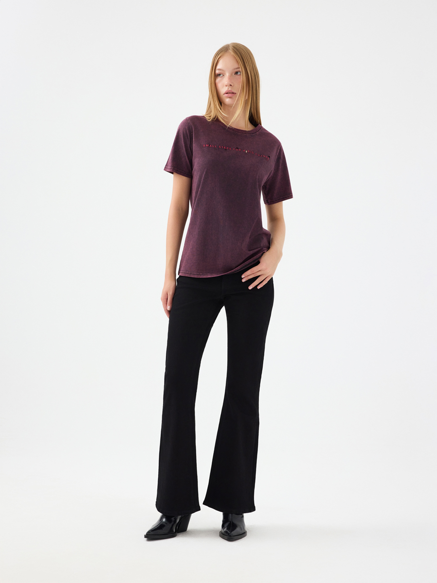 Regular Fit Kadın Tshirt K.kol