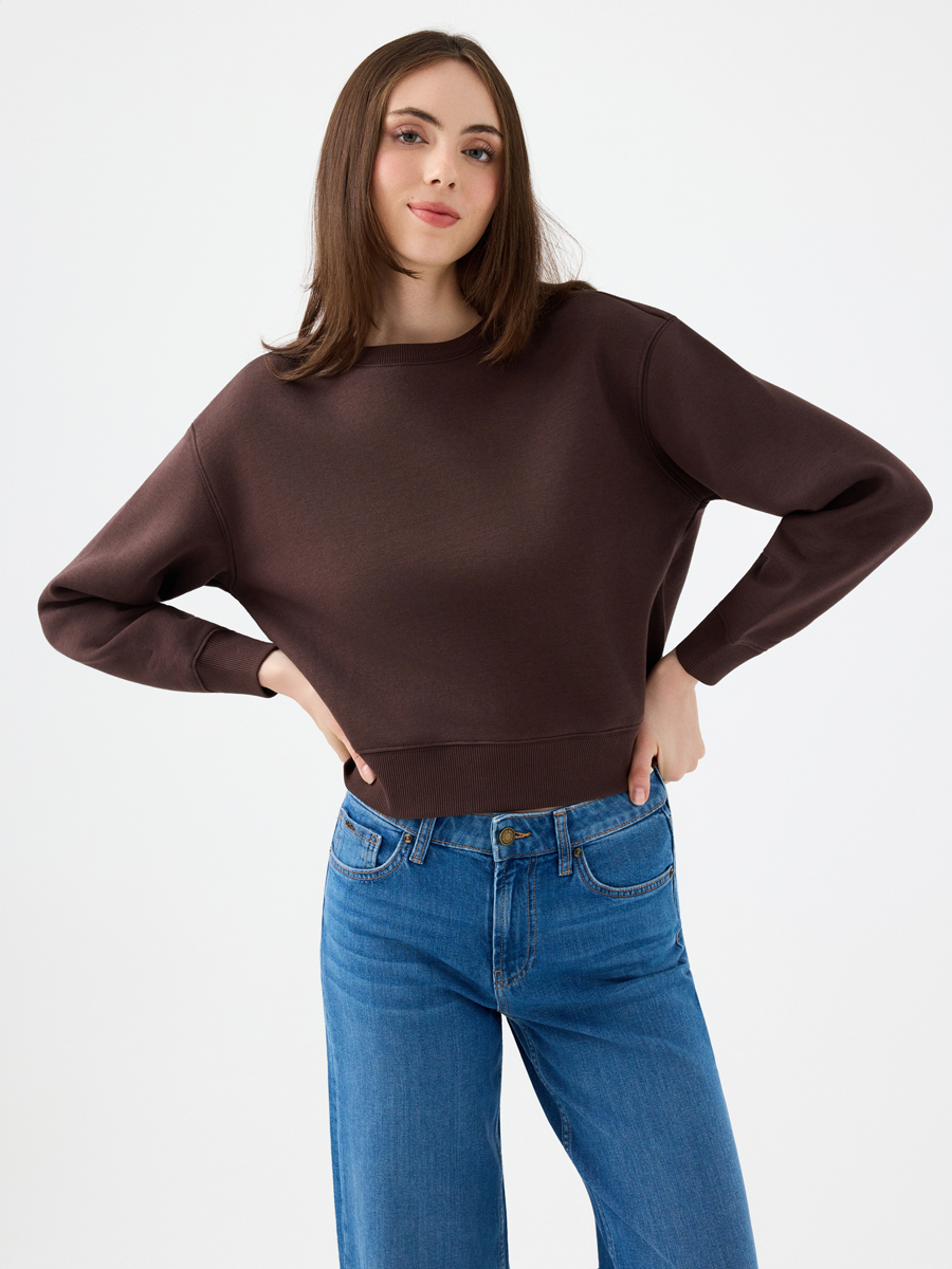 Regular Fit Kadın Sweatshirt
