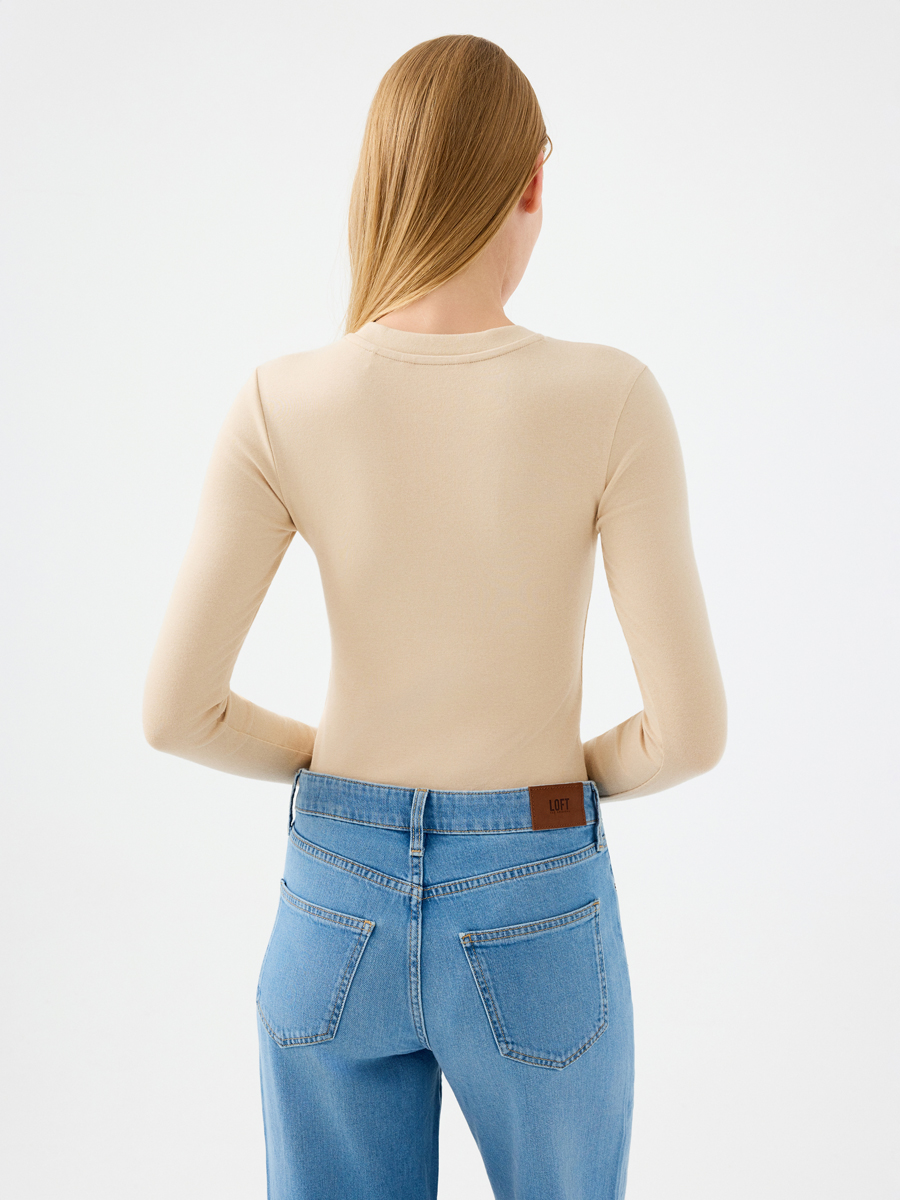 Slim Fit Kadın Bluz U.kol