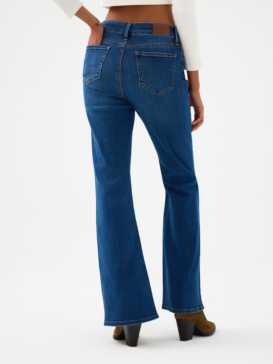 Flare Slim Fit Kadın Pantolon