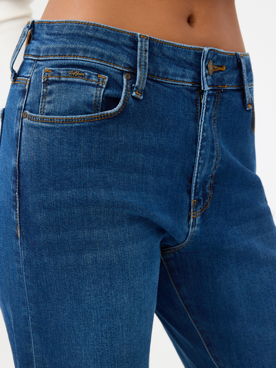 Flare Slim Fit Kadın Pantolon