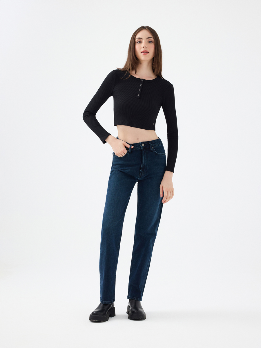 Comfort Straight Comfort Fit Kadın Pantolon