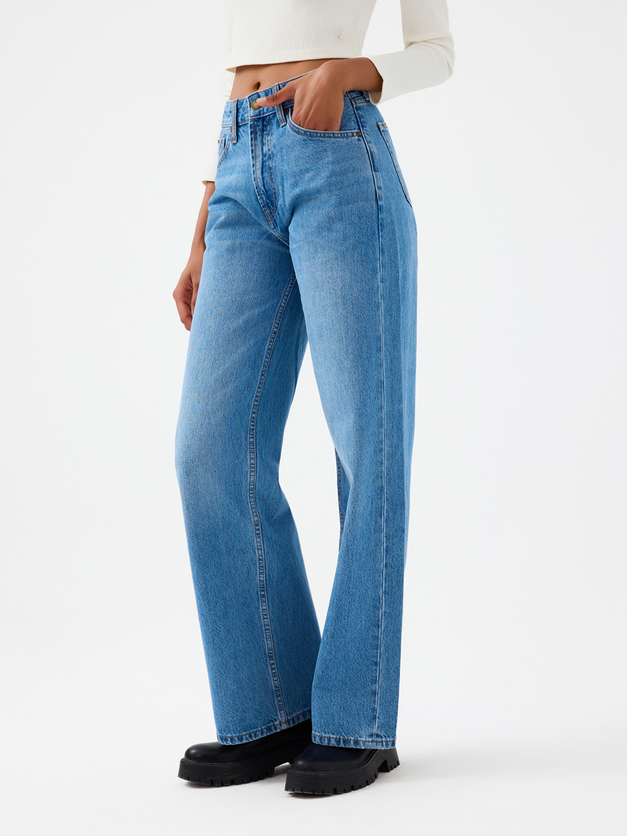 Wide Leg Regular Fit Kadın Pantolon