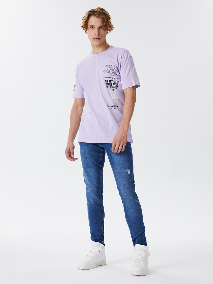 Loose Fit Erkek Tshirt K.kol
