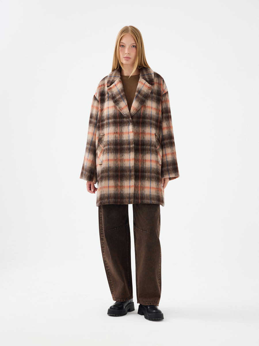 Oversize Kadın Kaban