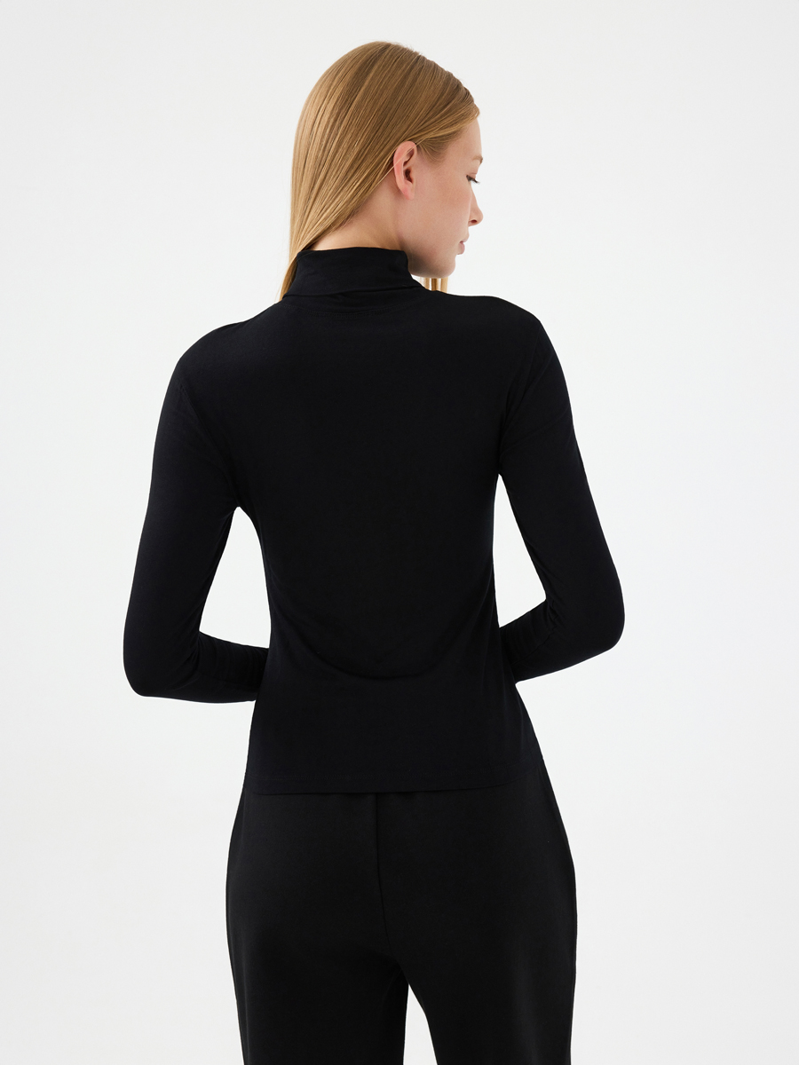 Slim Fit Kadın Bluz U.kol