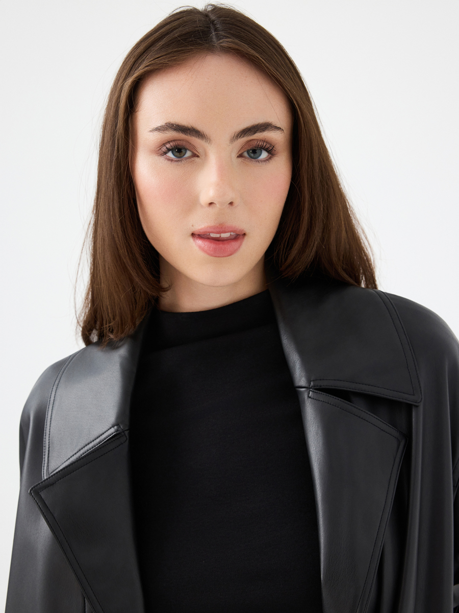 Loose Fit Kadın Trenchcoat
