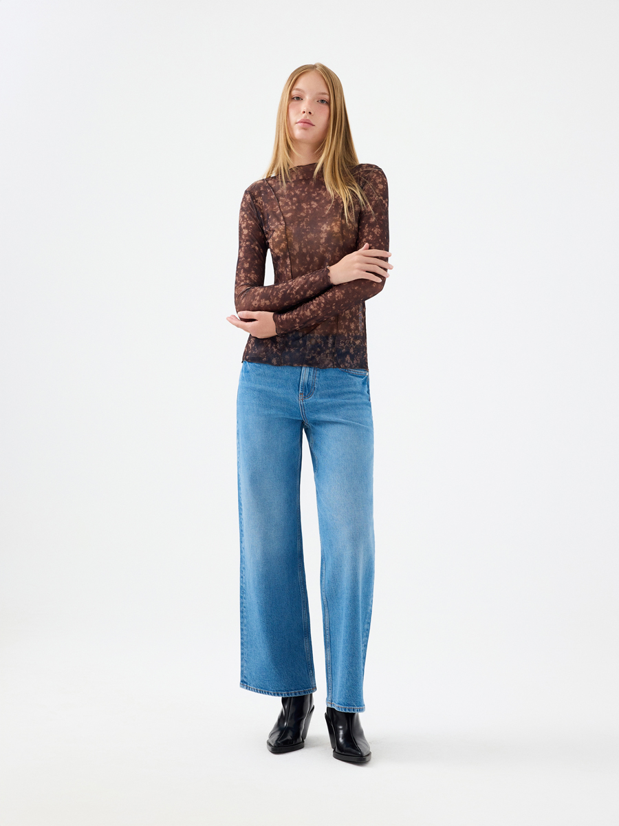 Slim Fit Kadın Bluz U.kol